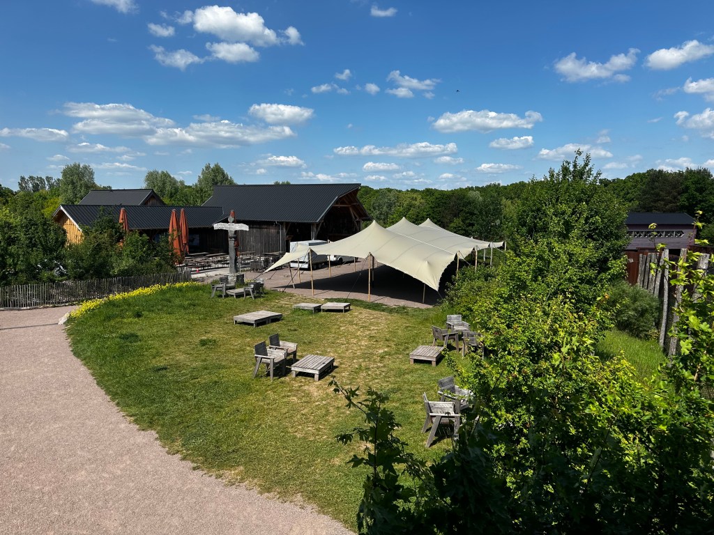 parc animalier tente