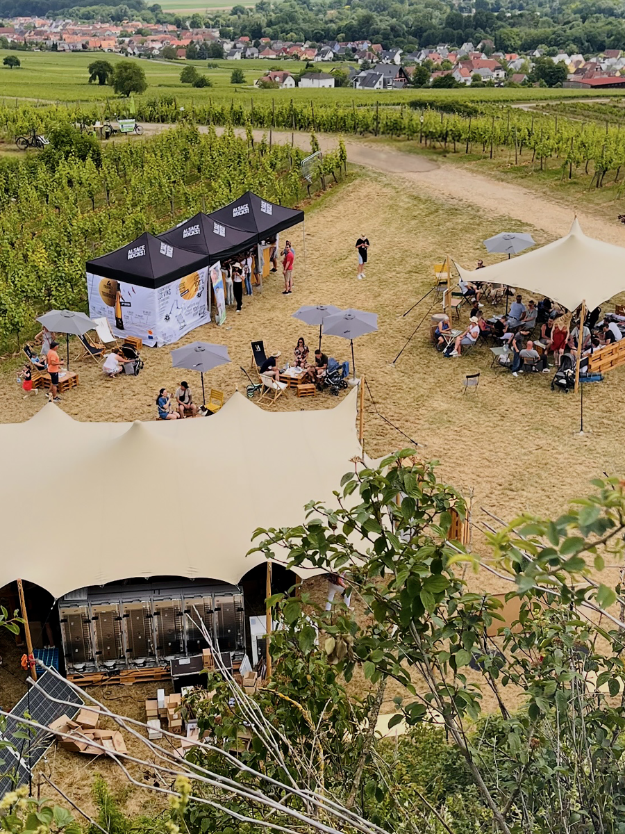 La Tournée des Terroirs – Alsace Rocks 2025 : 8 dates festives au cœur des vignes avec Aventure &&nbsp;Camp