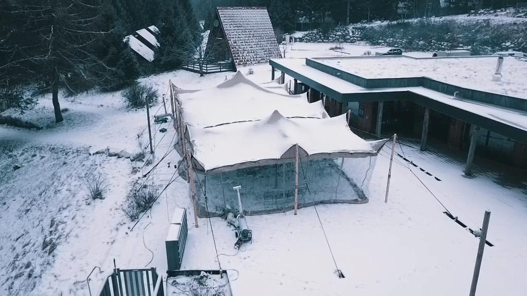 tente stretch hiver vosges